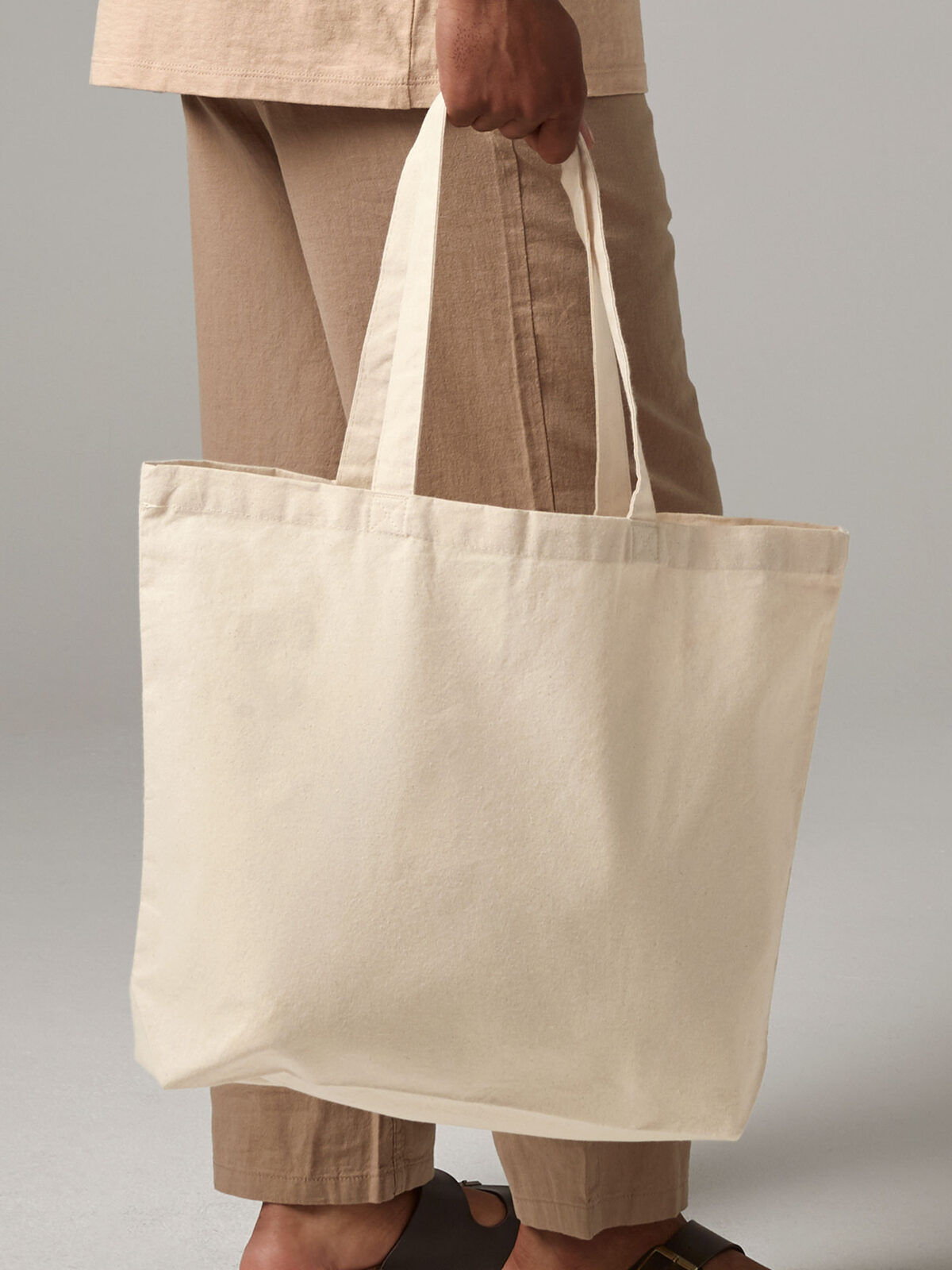 Maxi Sac Fourre-Tout en Coton Recyclé 170g/m² - 2 coloris