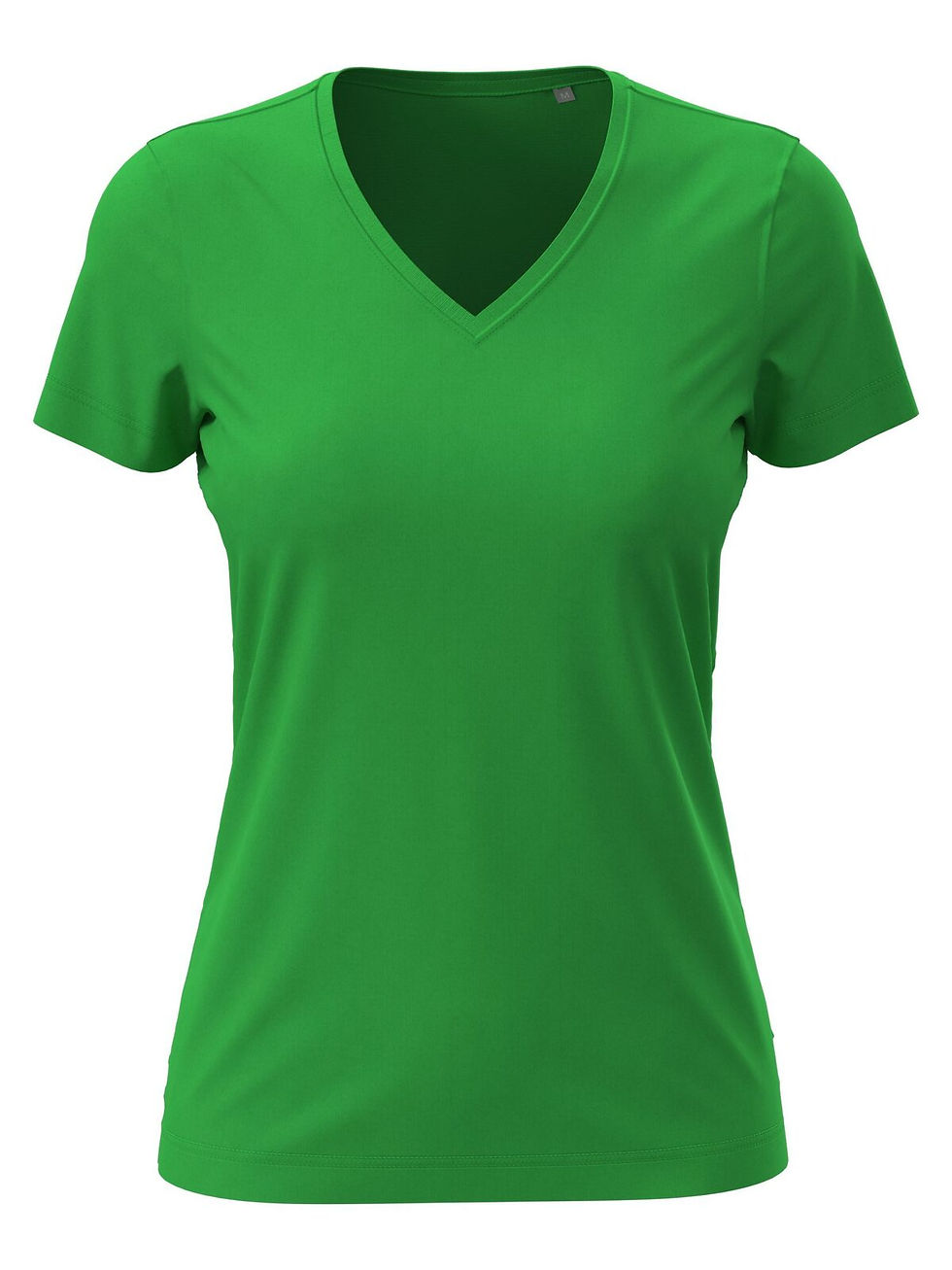 Miniature : T-shirt col V coton - 17 coloris