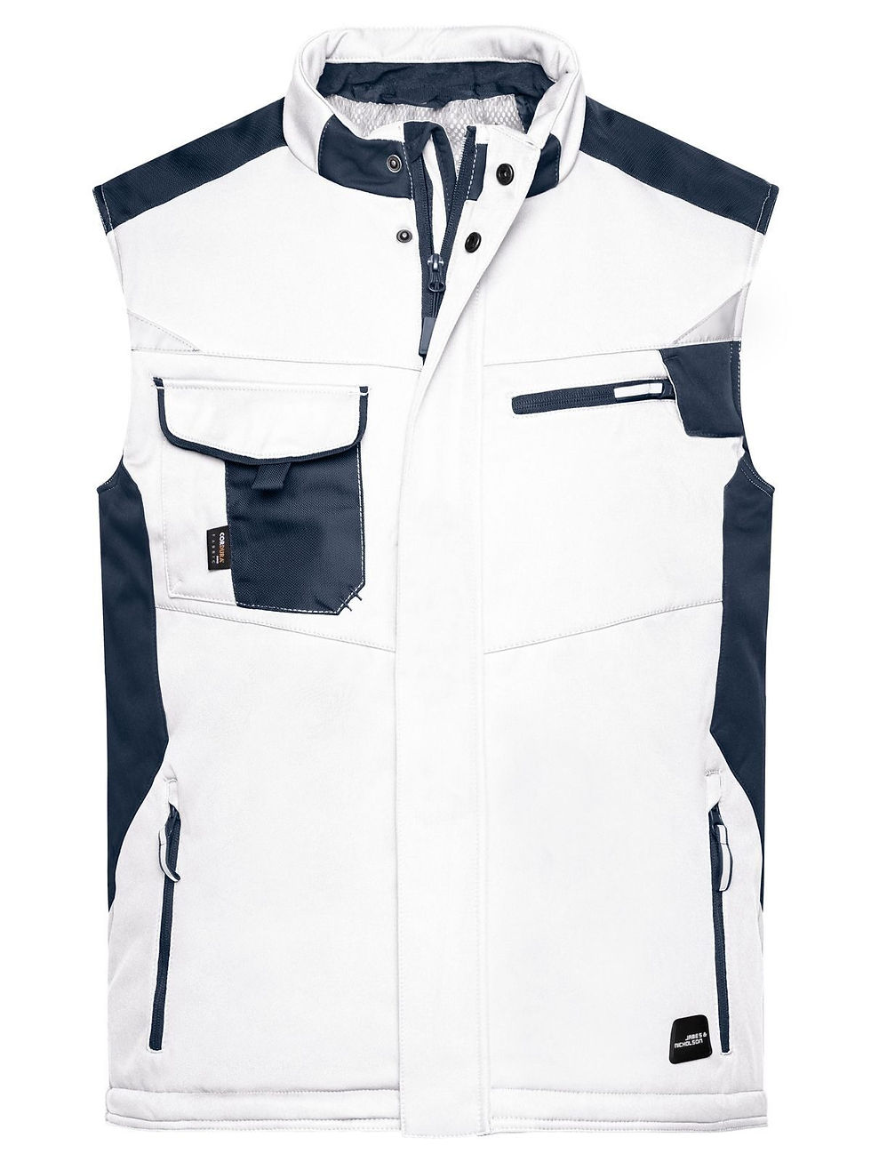 Miniature : Gilet softshell homme polyester à capuche - 9 coloris