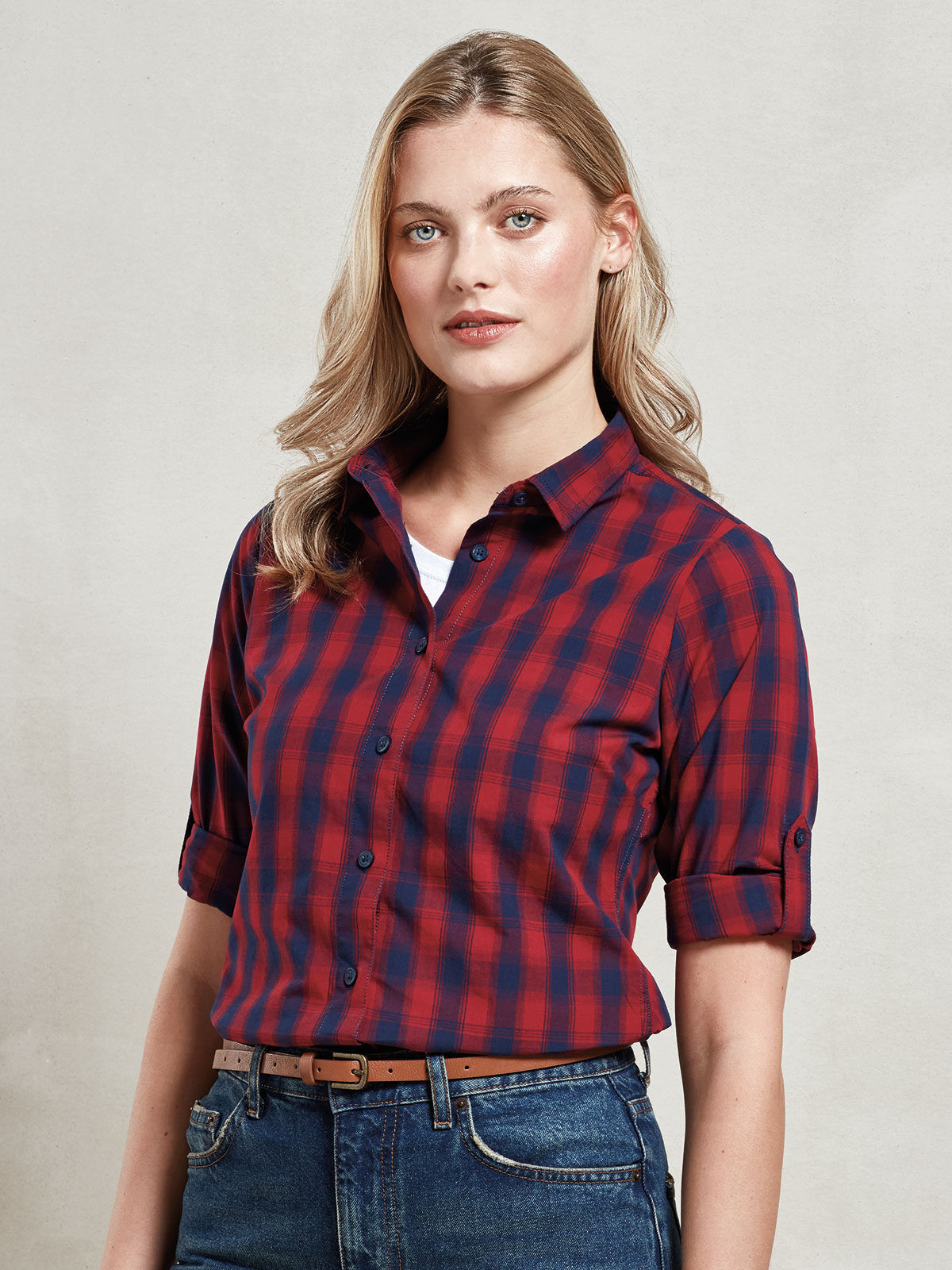 Chemise femme coton - 4 coloris