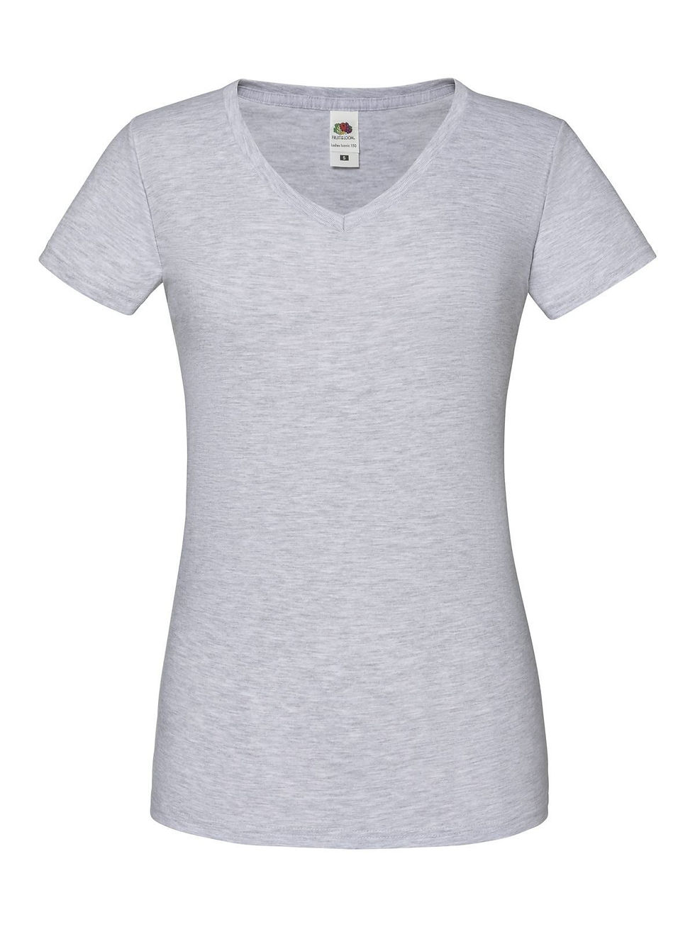 Miniature : T-shirt col V femme coton - 8 coloris