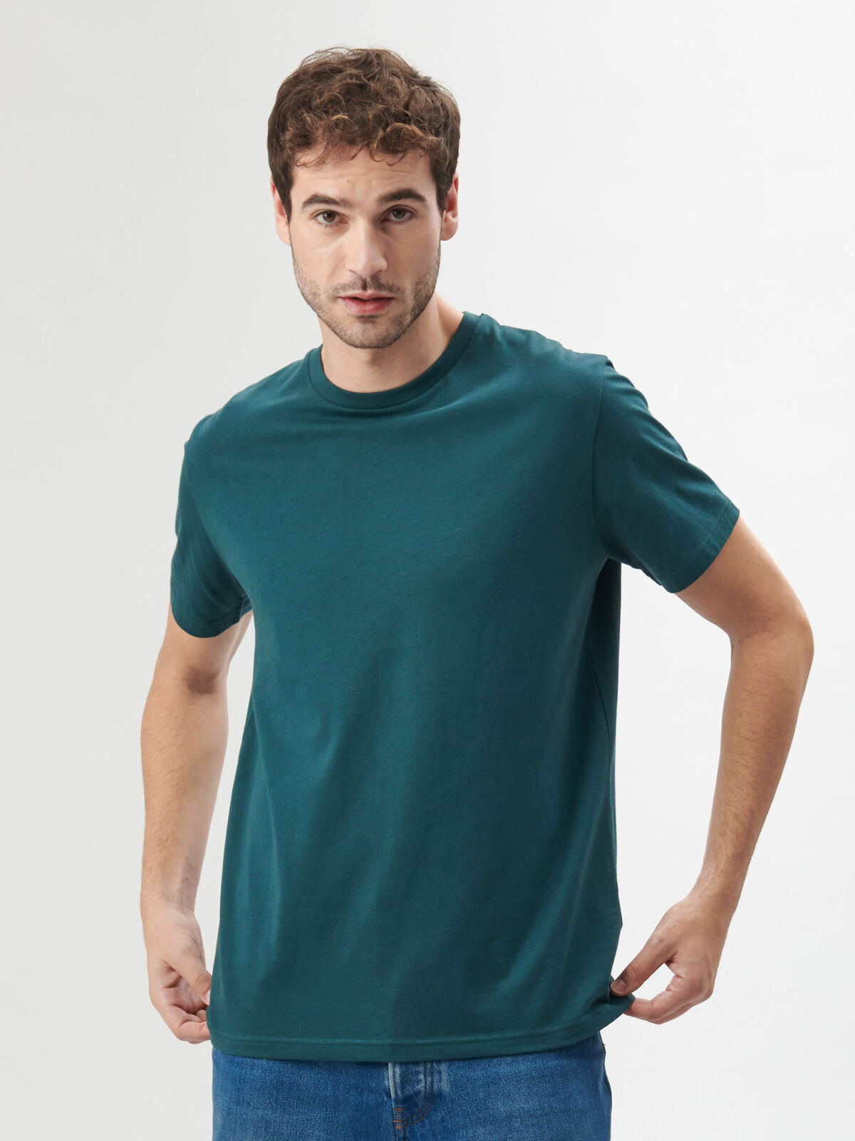 T-shirt manches courtes unisexe coton bio - 36 coloris