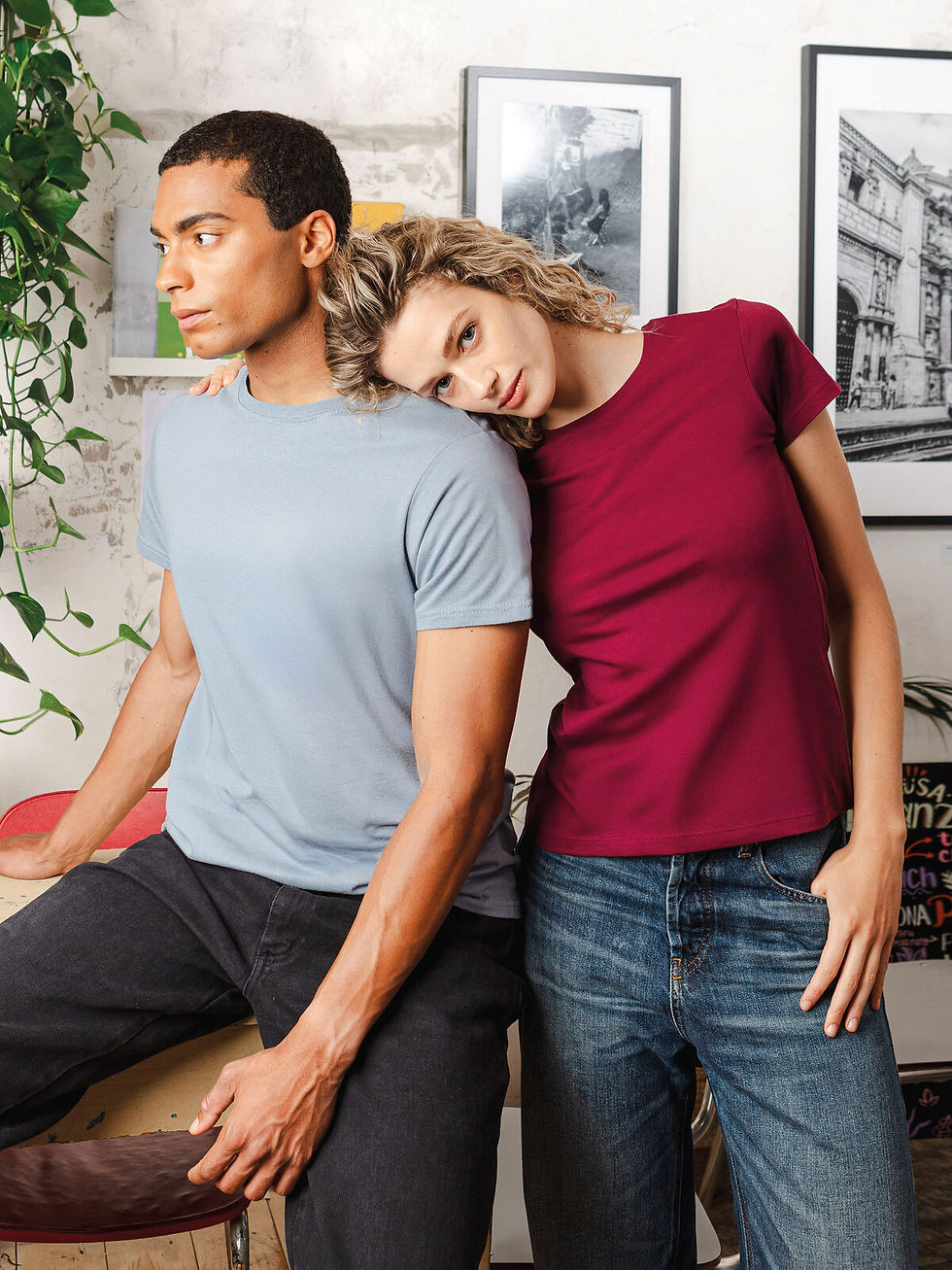 Miniature : T-shirt coton - 34 coloris