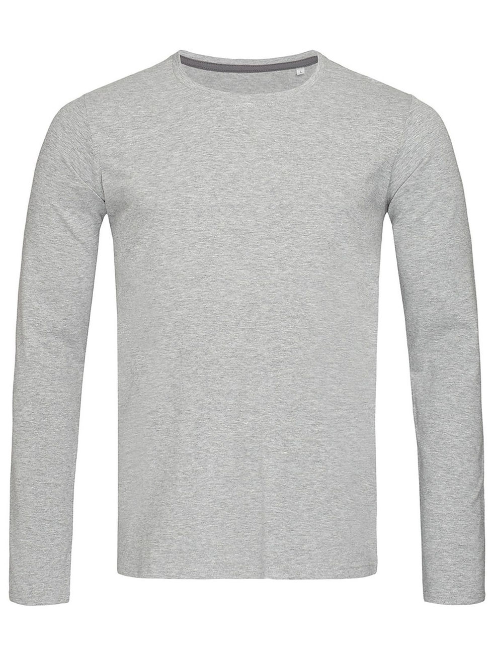 Miniature : T-shirt manches longues homme coton - 4 coloris