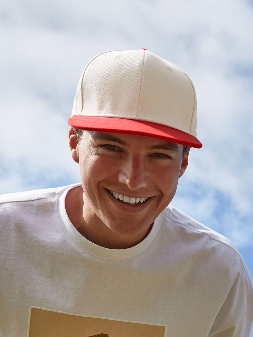 Miniature : Casquette baseball 6 panneaux coton - 4 coloris