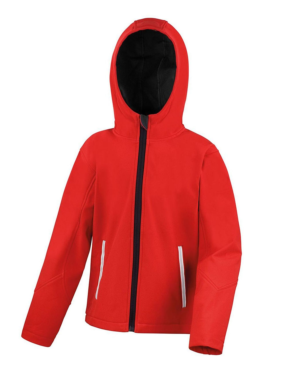 Miniature : Veste softshell enfant polyester à capuche - 8 coloris