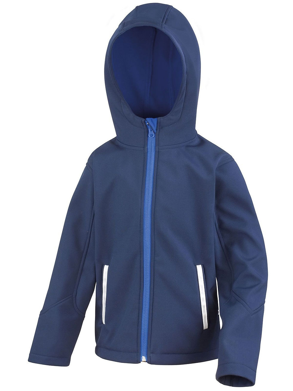 Miniature : Veste softshell enfant polyester à capuche - 8 coloris