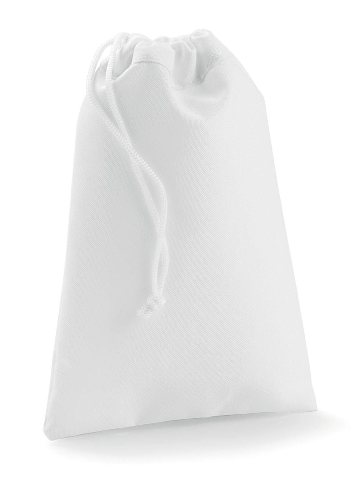 Pochette polyester sublimable taille L - Blanc