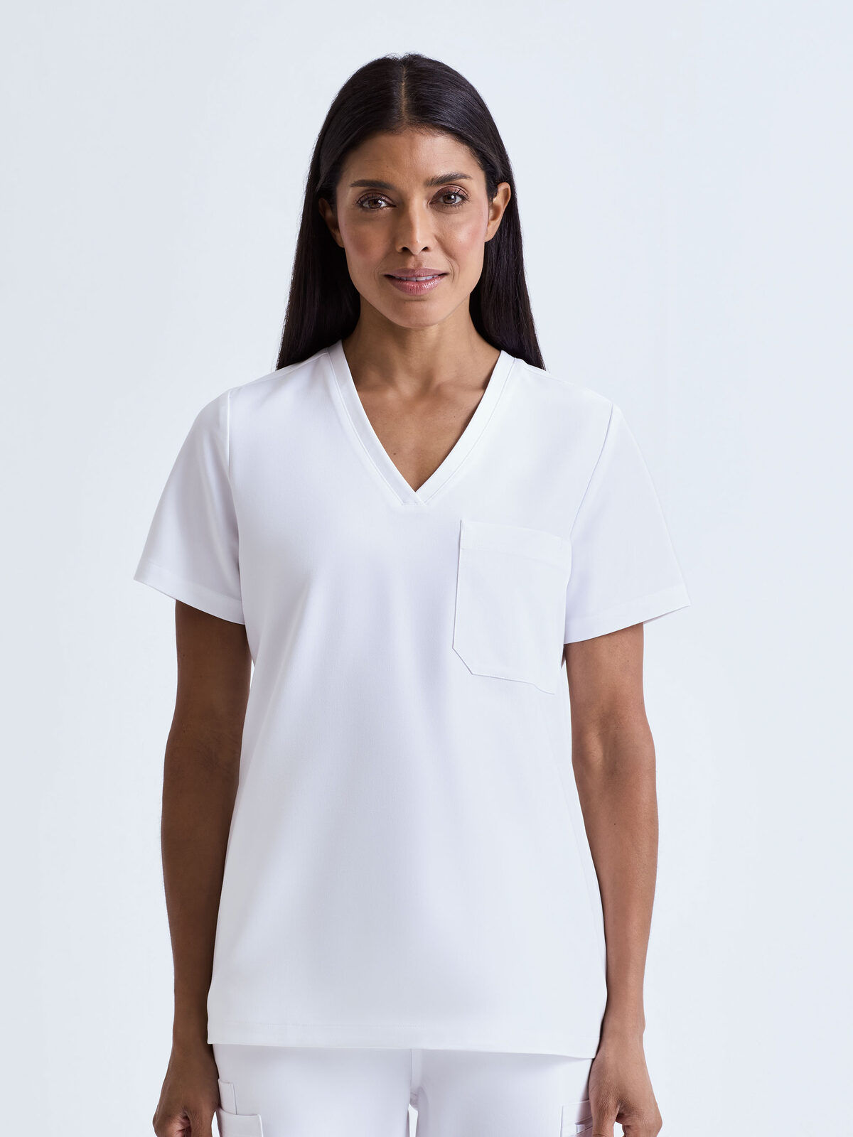 T-shirt col V femme recyclé - 7 coloris