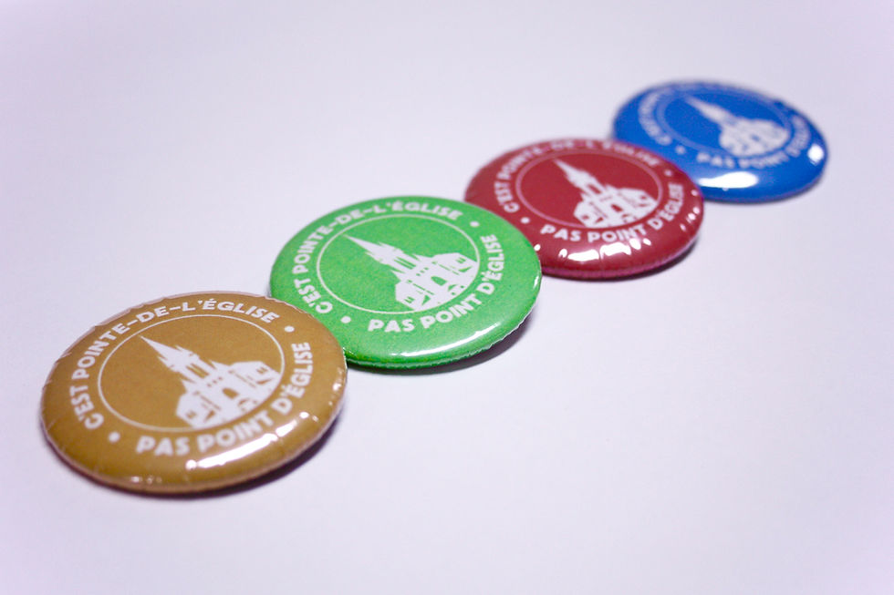Thumbnail: 'Pointe-de-l'Église' Macarons/Pins
