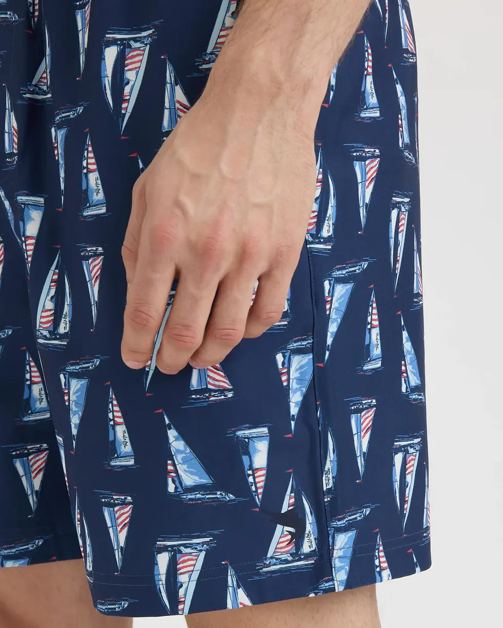 Thumbnail: Salt Life - Sandbar Sunday Allover Printed Shorts