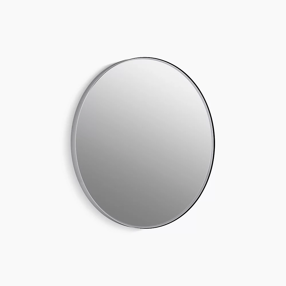 KOH - Essential 28" round framed mirror