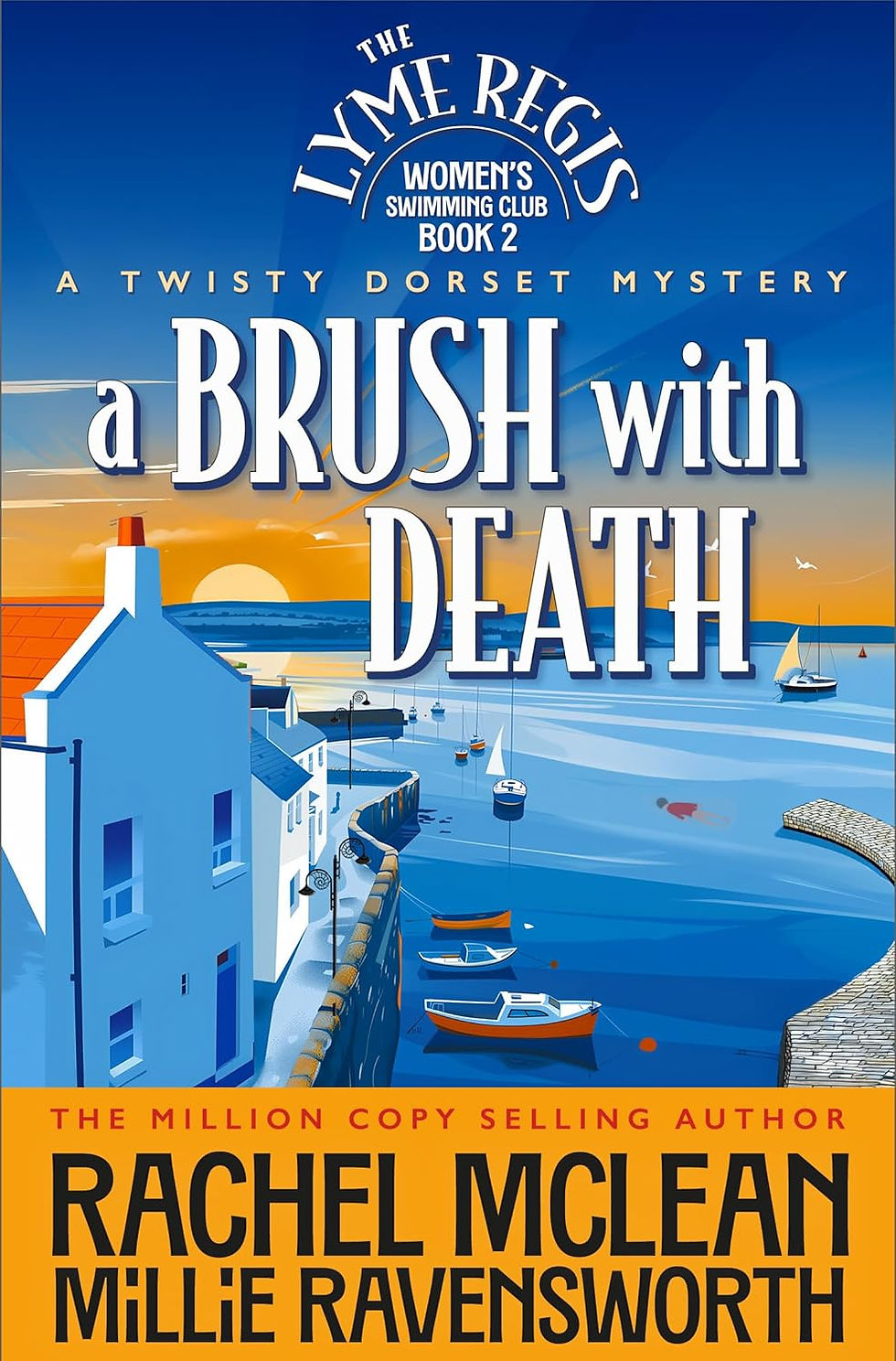 A Brush with Death by Rachelk McLean and Millie Ravensworth (The Lyme Regis Women's Swimming Club Book 2)
