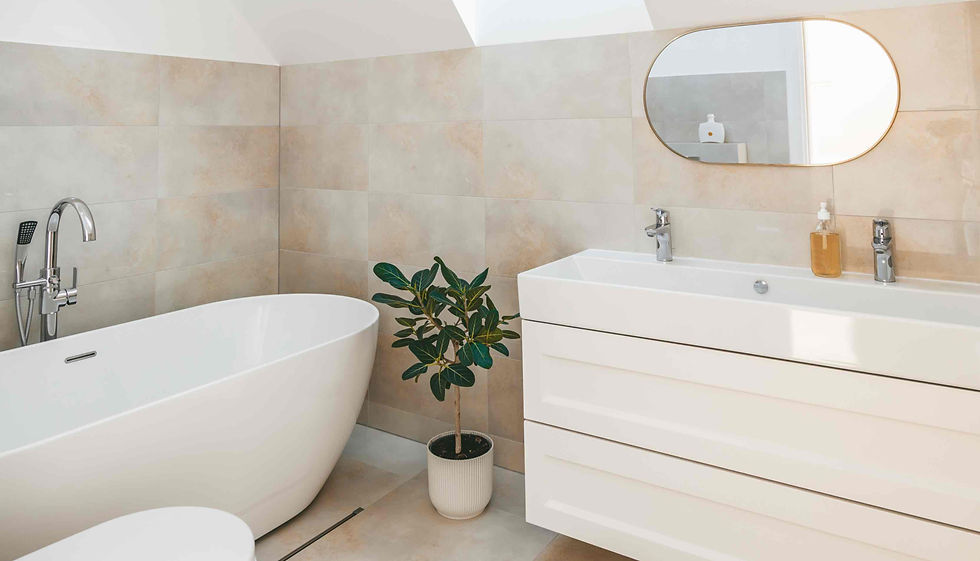 Light-Colored Tiles Make a Space Look Bigger