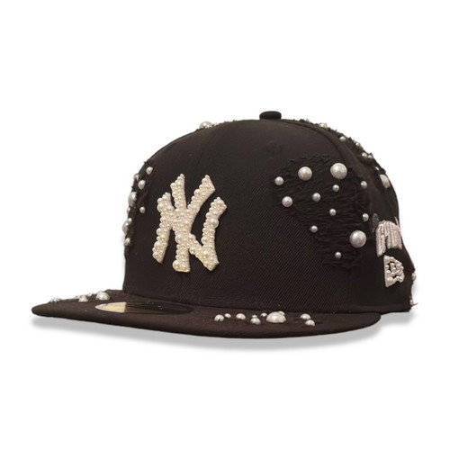 New York Black Distressed Pearl 64013