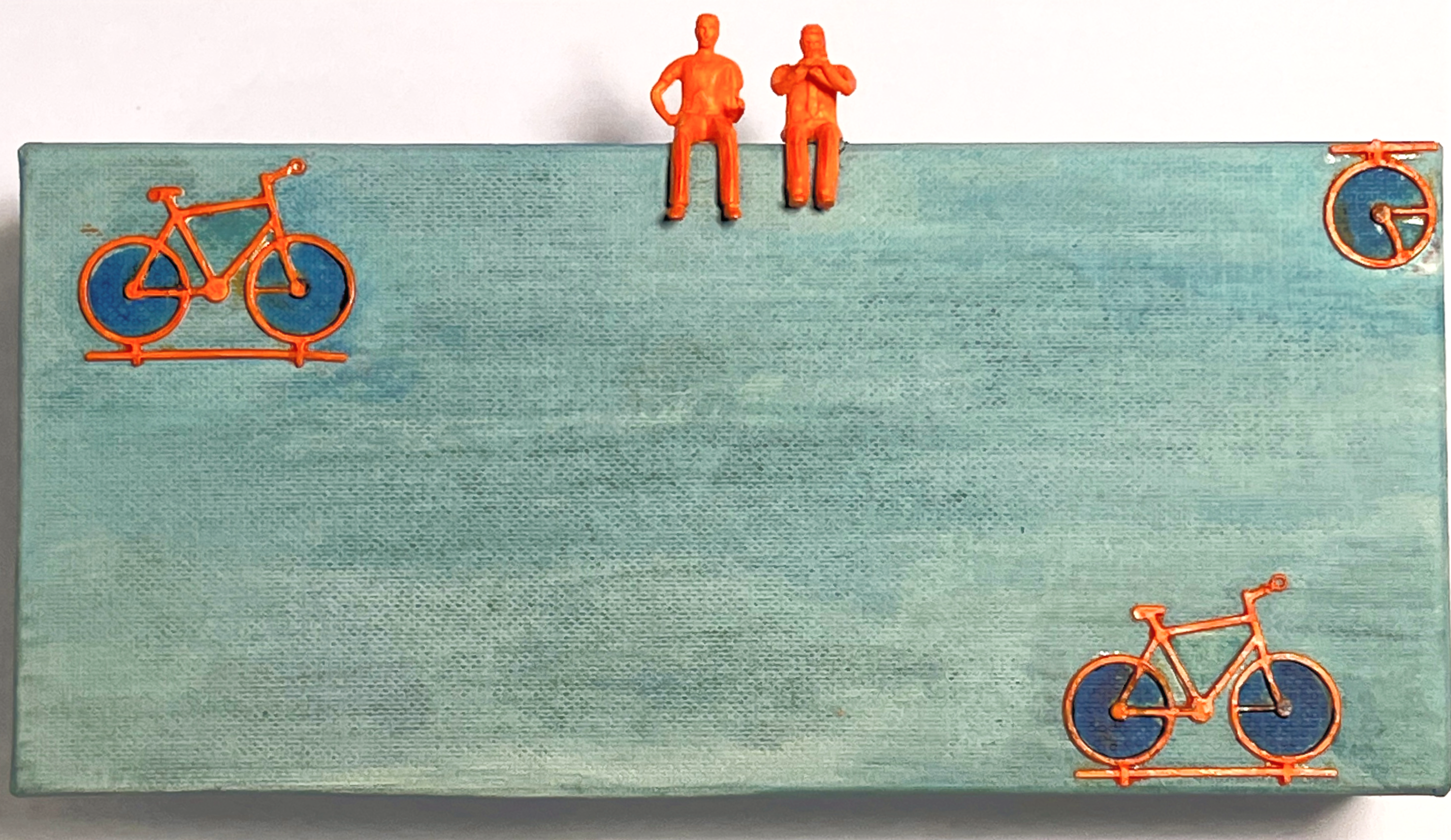 MEN, BIKES & A CLOCK