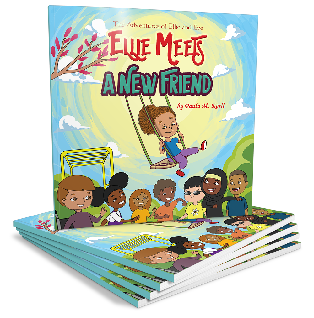 Ellie Meets A New Friend (paperback)