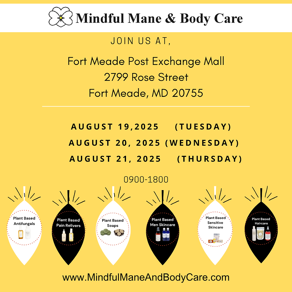 Fort Meade Exchange Mall August 19, 2025  - August 21, 2025 