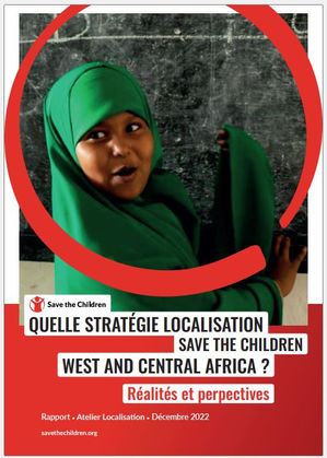What localization strategy for Save the Children West Africa?
