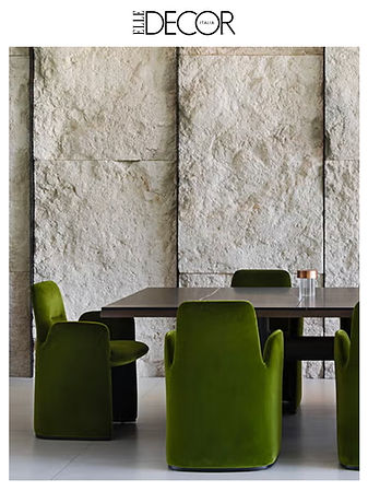 Mimai architectural photography of modern dining room with natural light