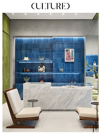 Palm Beach Loewe store interior photographed by Gabriel Volpi, luxury retail architectural photography