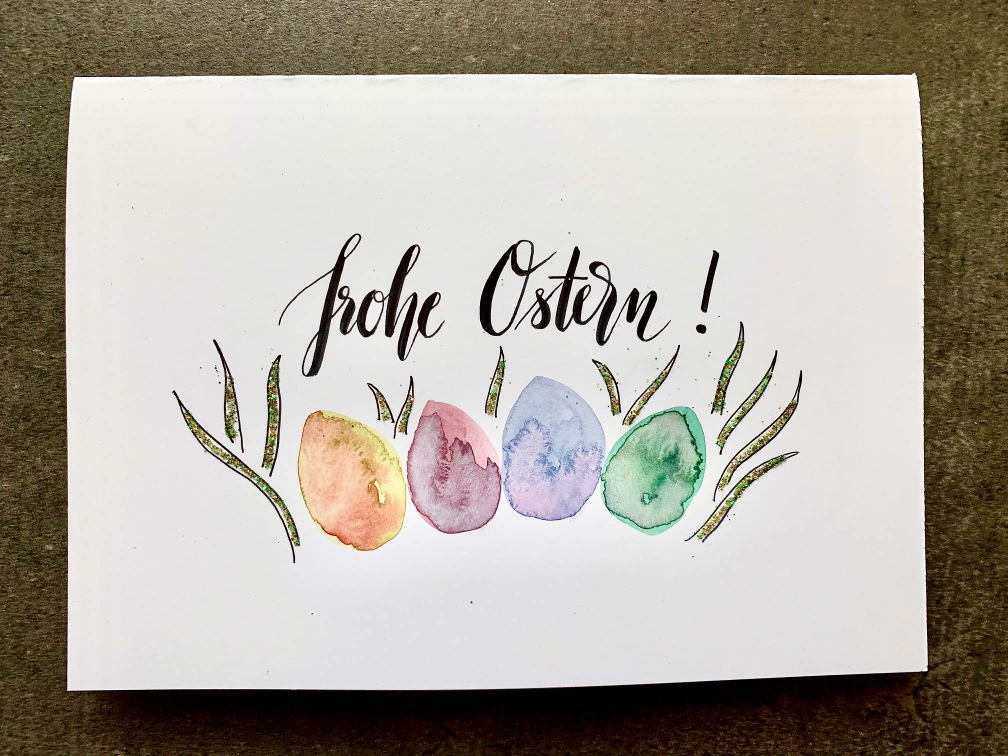 Karte "Frohes Osternest"