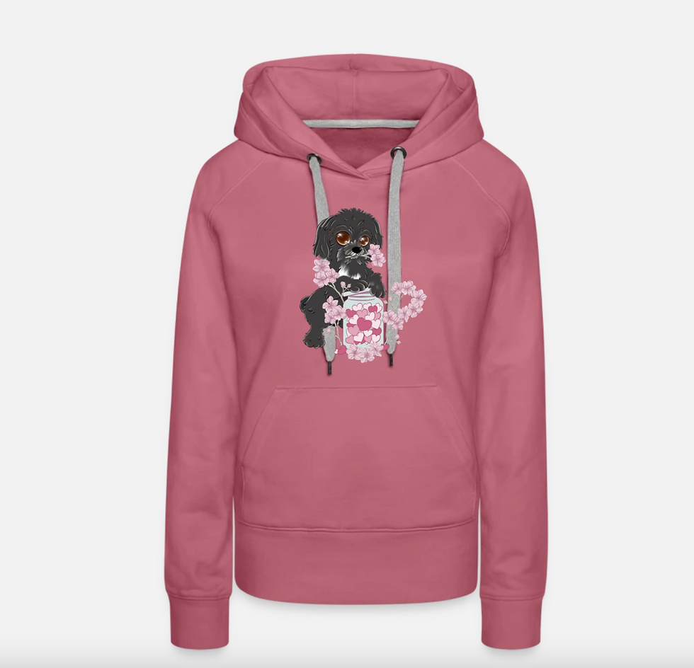 Miniature : Sweat premium St Valentin Femme