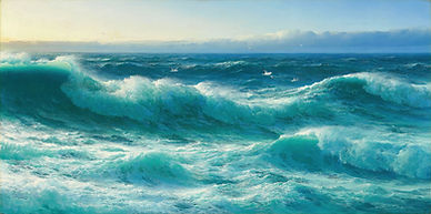 Cornish rollers (1895) David James (English, 1853–1904) 13x6.jpg