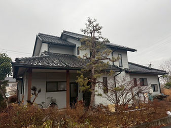 K様邸~足場架け~