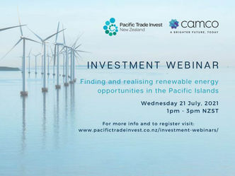 Camco to co-host Blue Pacific investment webinar