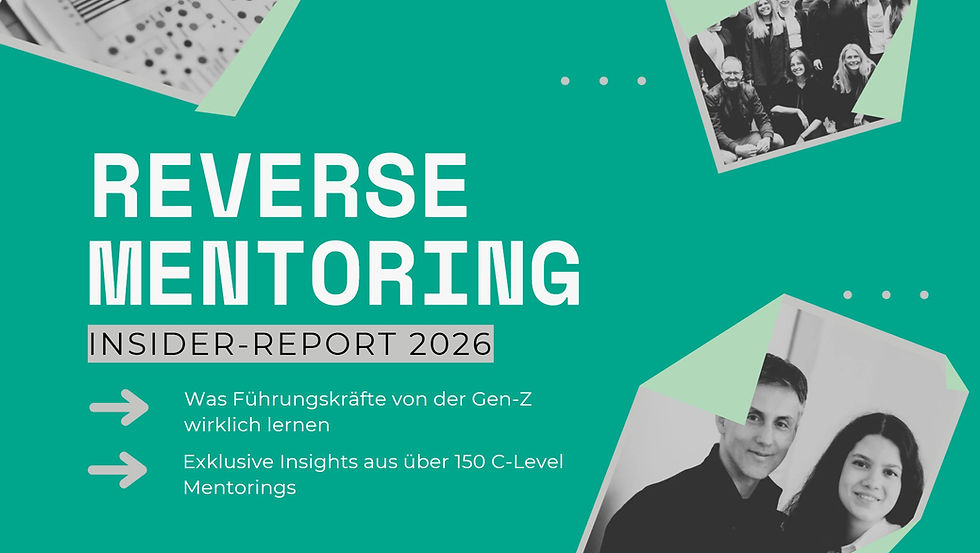 Reverse Mentoring 2026: Was Führungskräfte von der Gen-Z wirklich lernen können