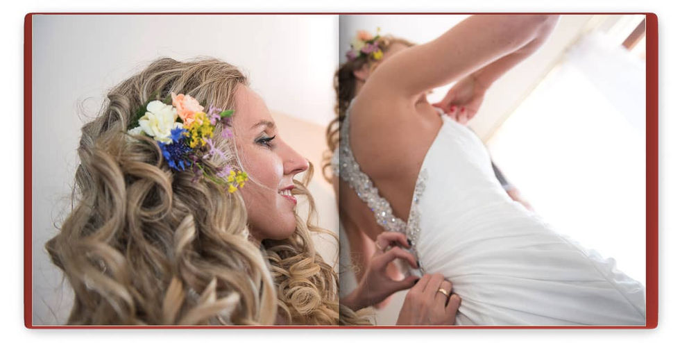 Projekt fotoksiążki - Sesja ślubna i fotoreportaż ślubny - portrety ślubne - Fotosceny