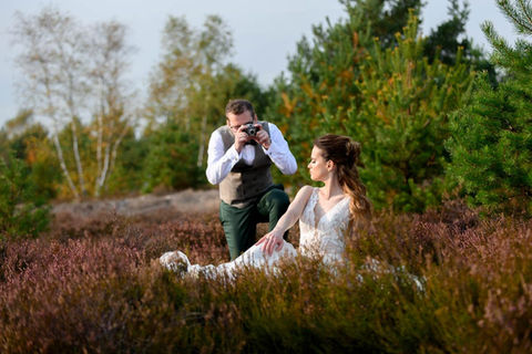 Sesja fotografii ślubnej w plenerze - Fotosceny