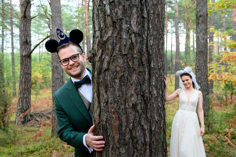 Sesja fotografii ślubnej w plenerze - Fotosceny