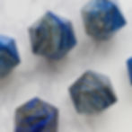 Lapis Lazuli Icosahedron