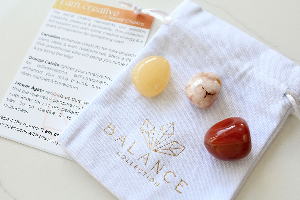Sacral Chakra Crystals