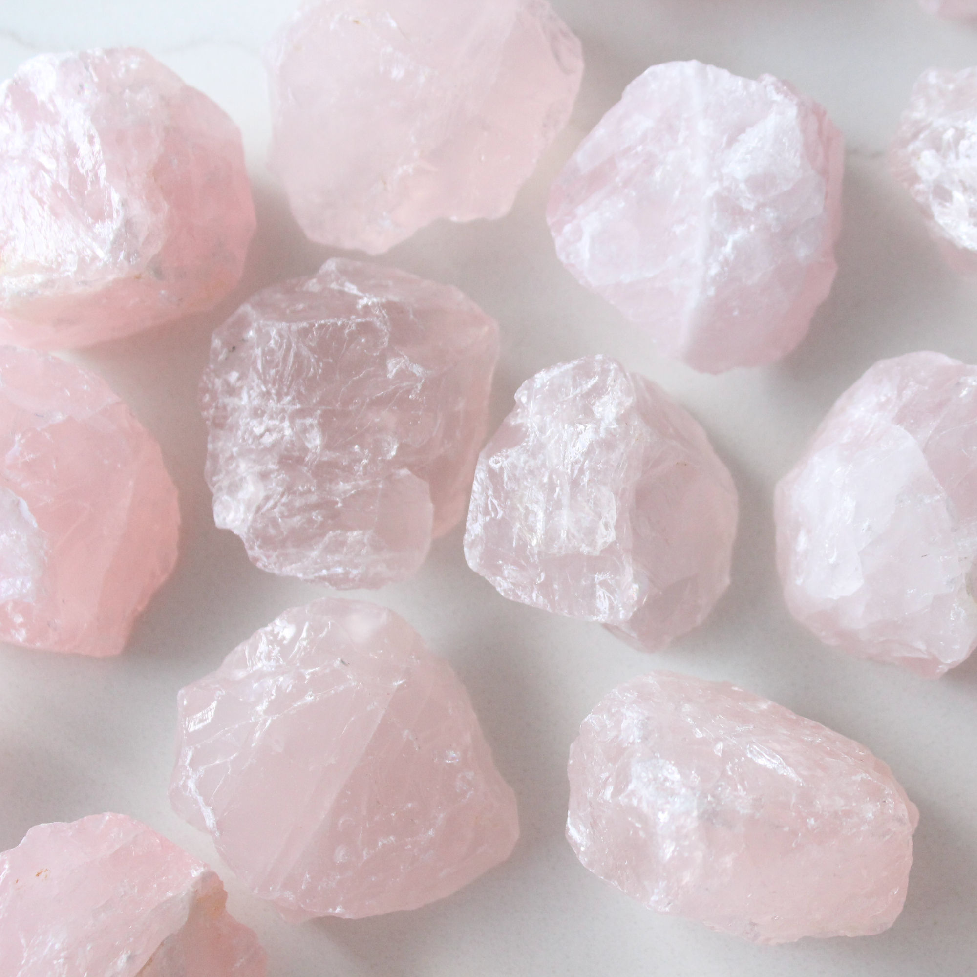 Rough Raw Rose Quartz