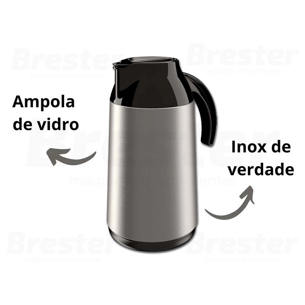 Miniatura: COD: SS2399 GARRAFA TÉRMICA 1,0L BERLIN INOX UNITERM