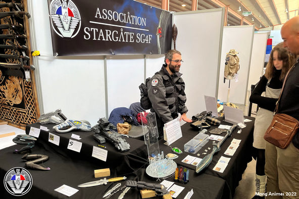 Stand de l'association SG4F
Salon Manga'Anîmes, Nîmes 2022