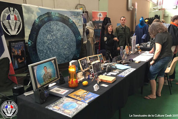 Stand exposition du SG4F
Salon Sanctuaire de la Culture Geek 2017
