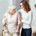 caregivers supporting at home