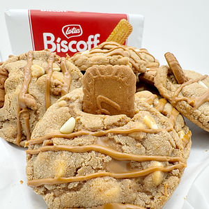 Biscoff Stuffed White Chocolate Chip