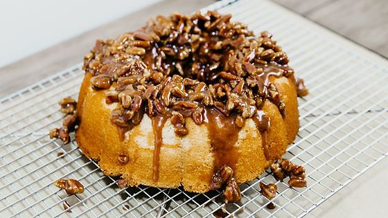 Pecan Praline Pound Cake