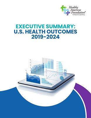 Executive Summary: U.S. Health Outcomes (2019–2024) PDF Cover