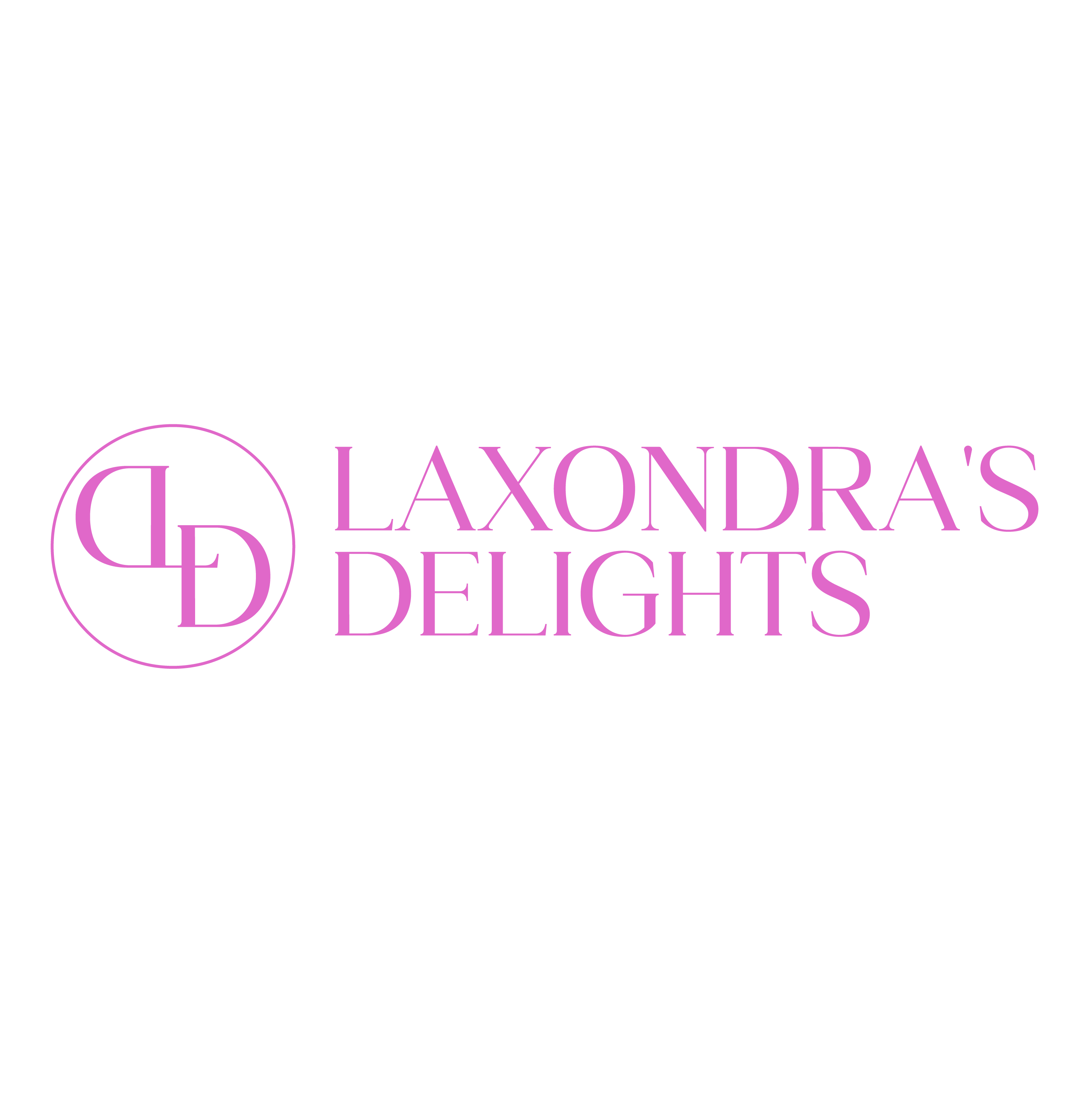 LaXondra's Delights Logo
