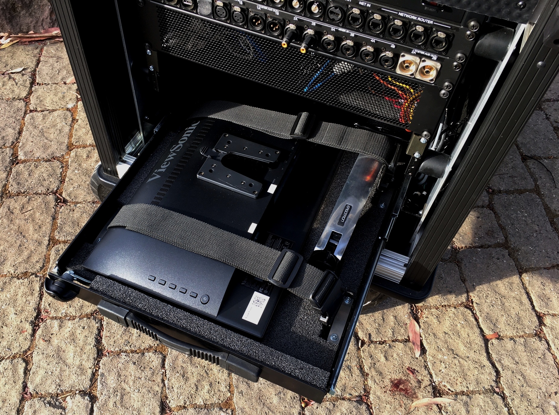 Monitor Storage Drawer
