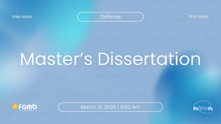 Master’s Defense – Erika Maza