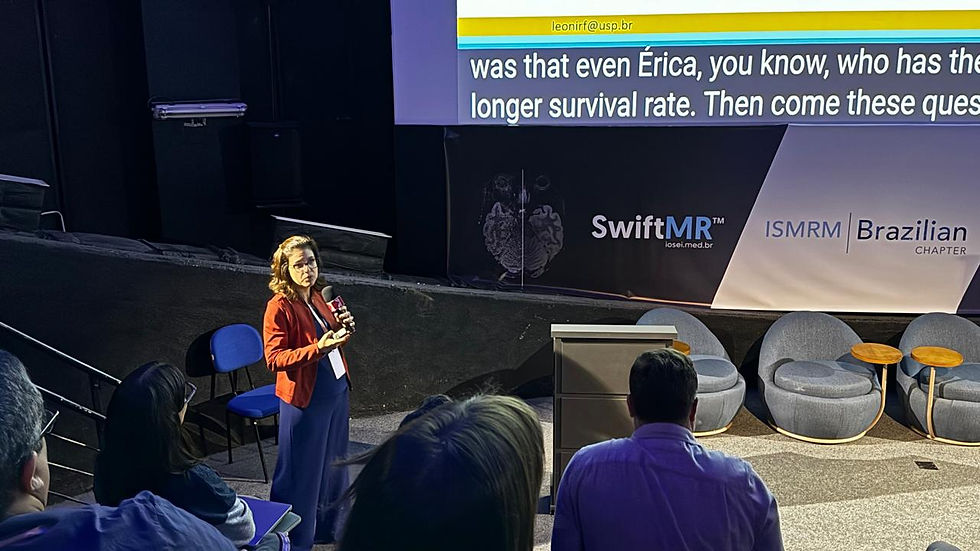 Prof. Renata Leoni presentation at I Meeting of ISMRM Brazilian Chapter