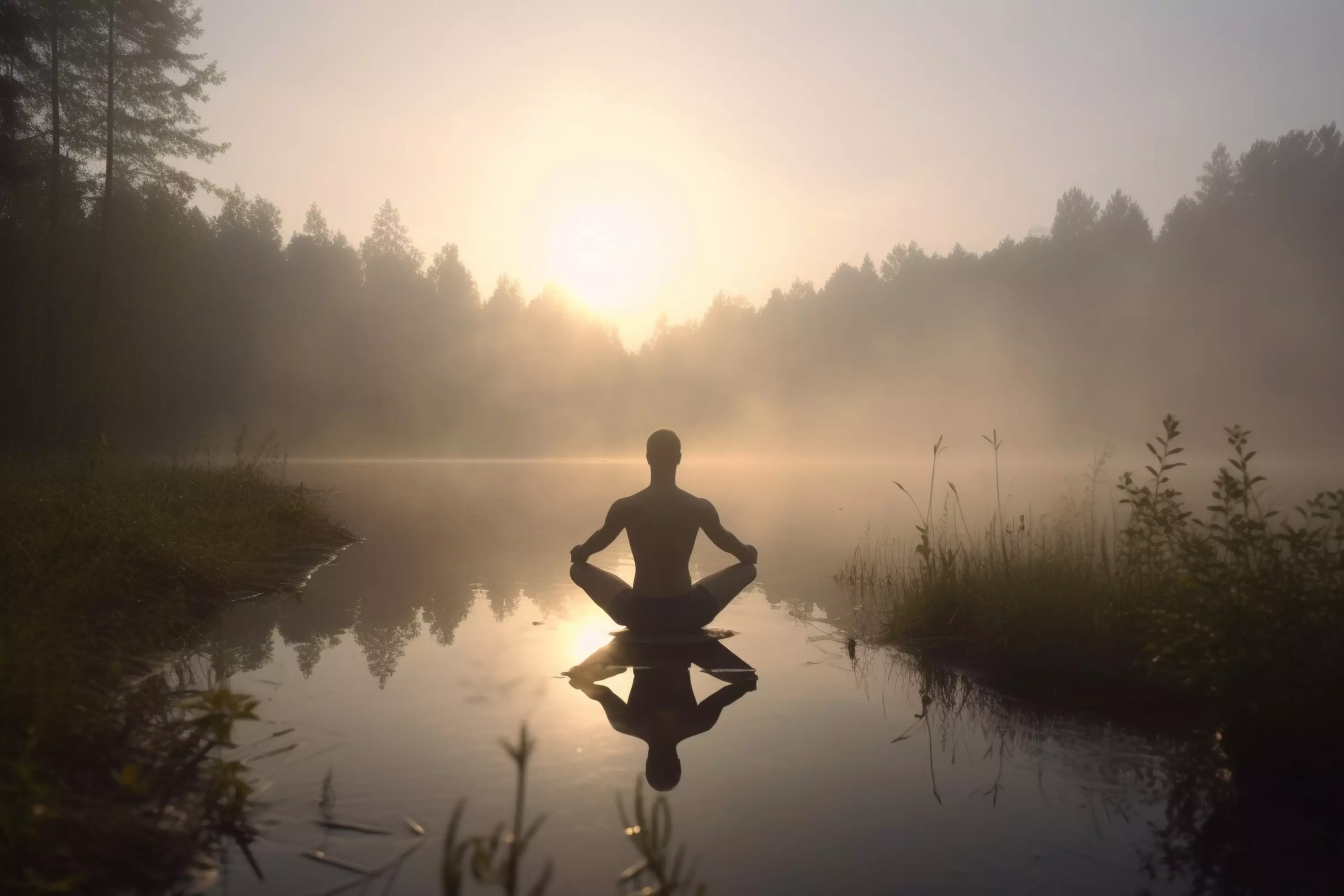 person-doing-yoga-wild-generative-ai-illustration.webp