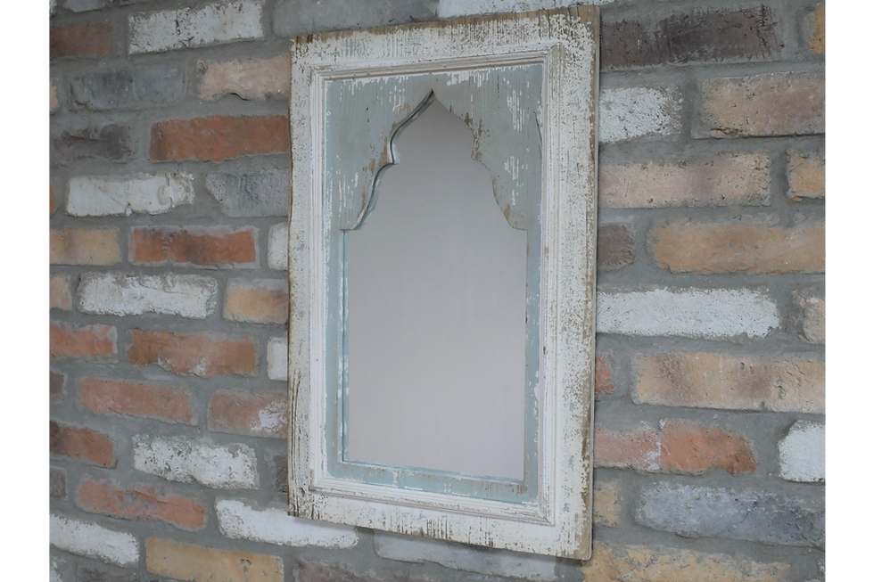 Thumbnail: Rustic Fir Wood Mirror